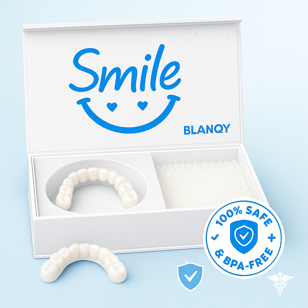 Blanqy™ Custom Moldable Dentures